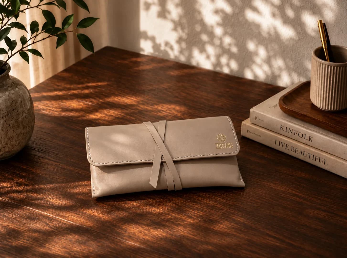 Saye Leather Glasses Case