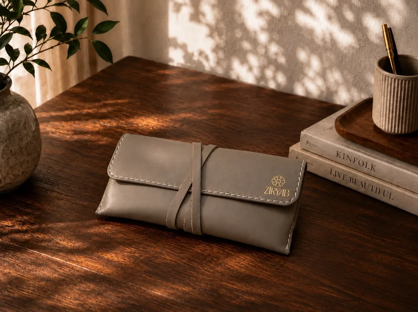 Saye Leather Glasses Case