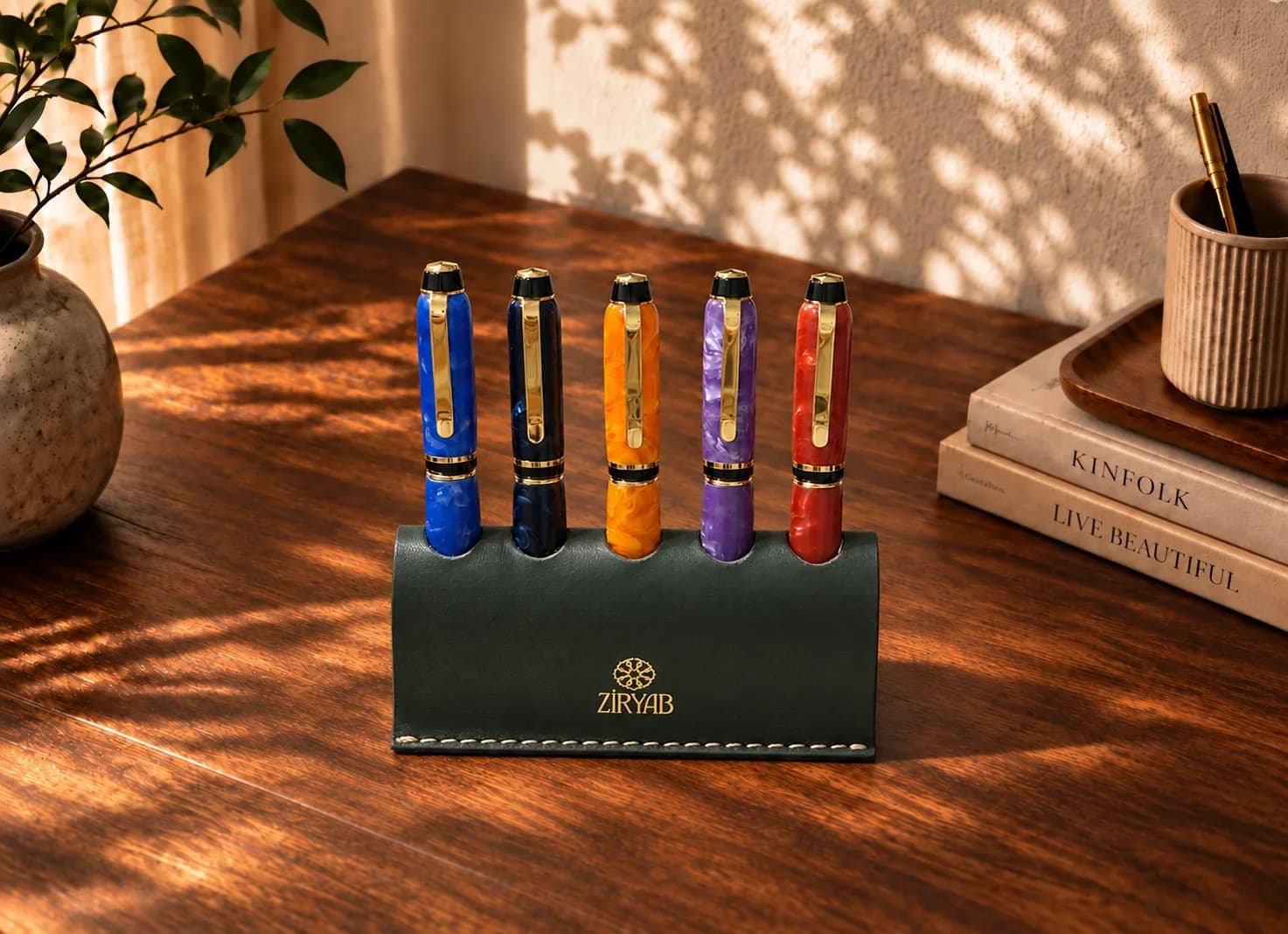 Leather Pen Stand