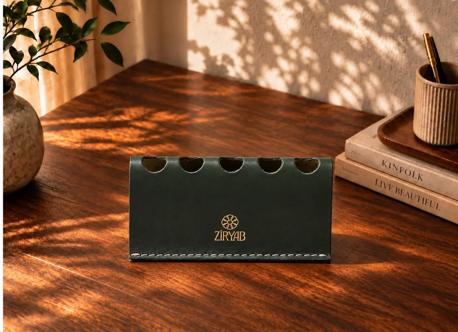 Leather Pen Stand