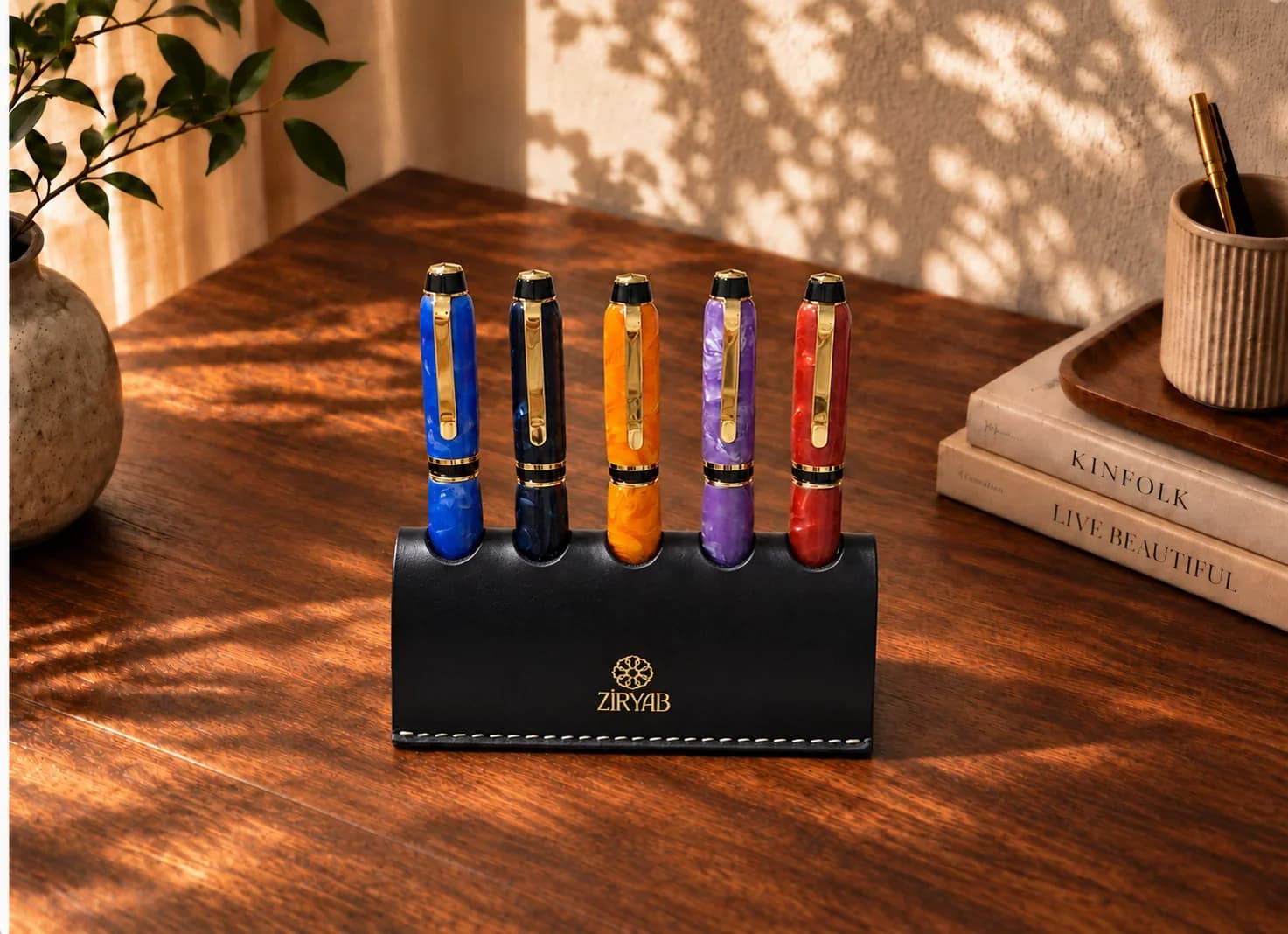 Leather Pen Stand