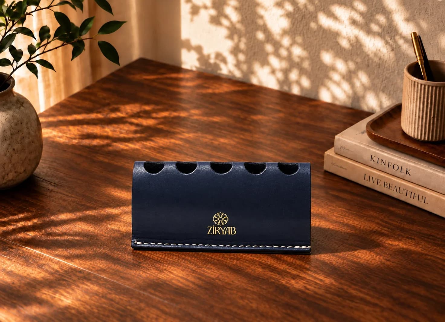 Leather Pen Stand