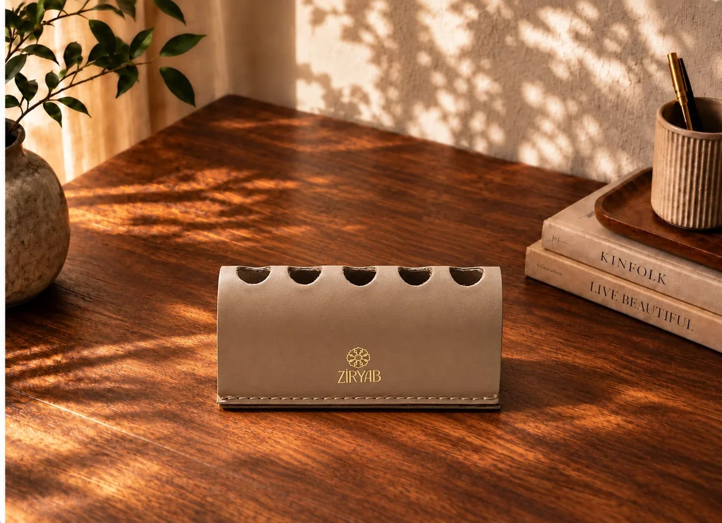 Leather Pen Stand