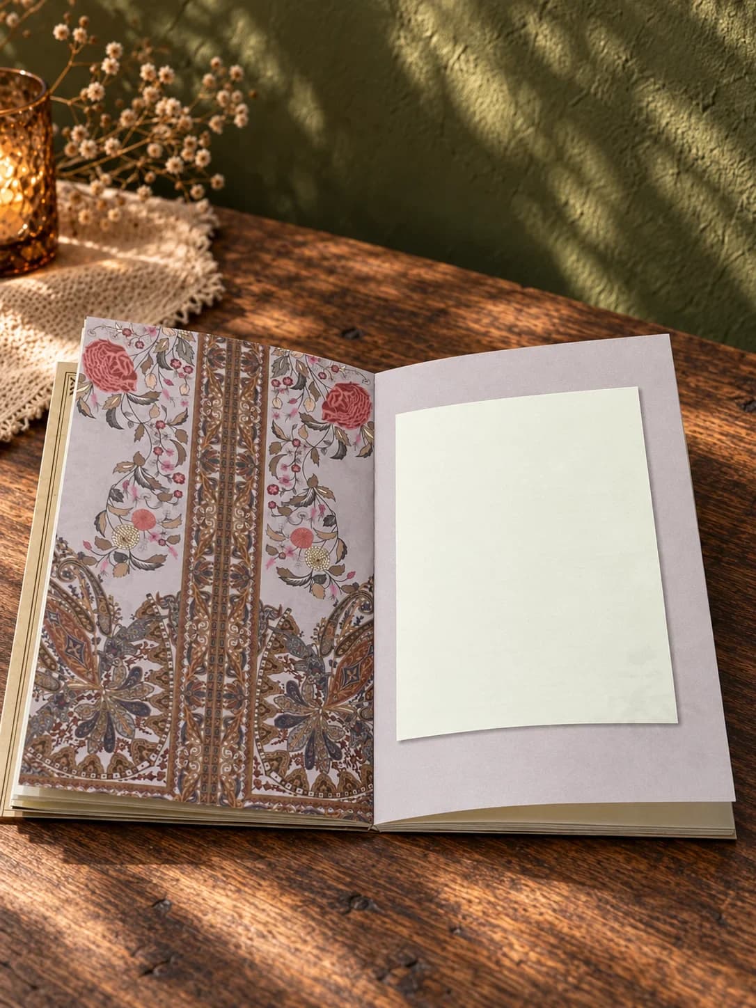 Andalusian Patterned Notebook