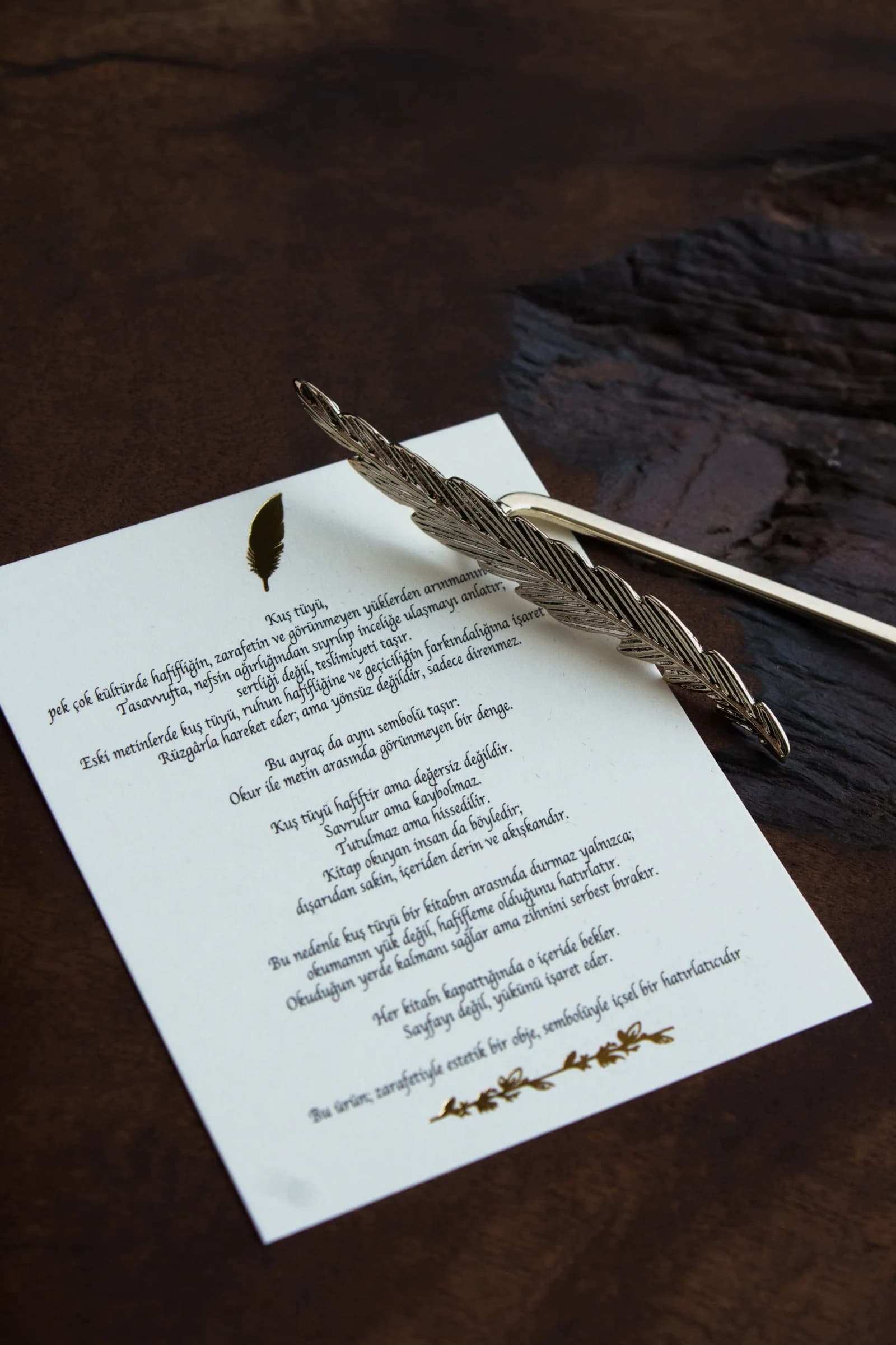 Metal Bookmark