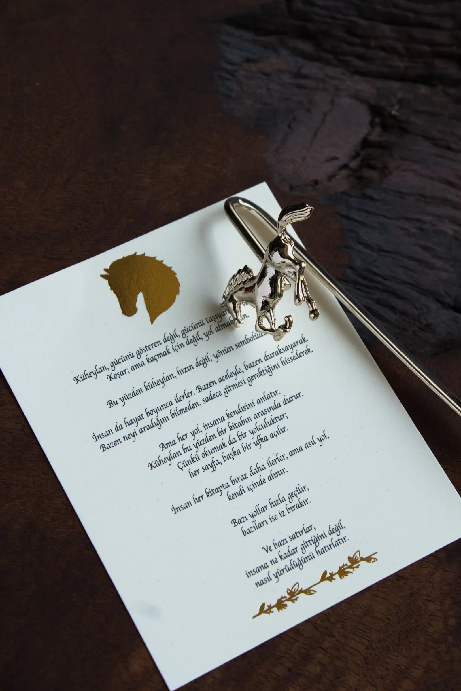 Metal Bookmark