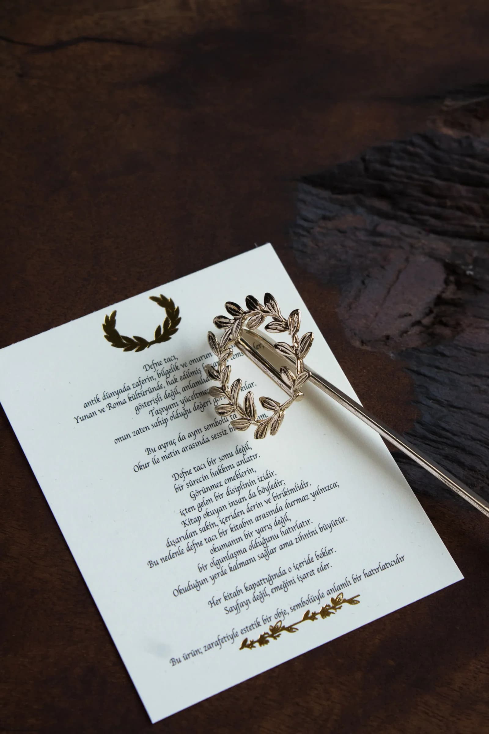 Metal Bookmark