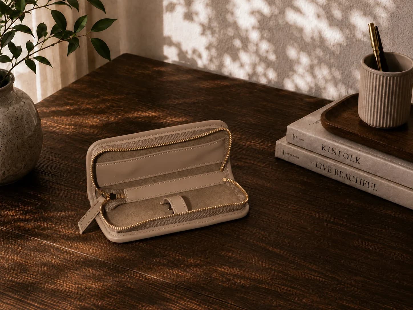 Seyyah Leather Pen Case